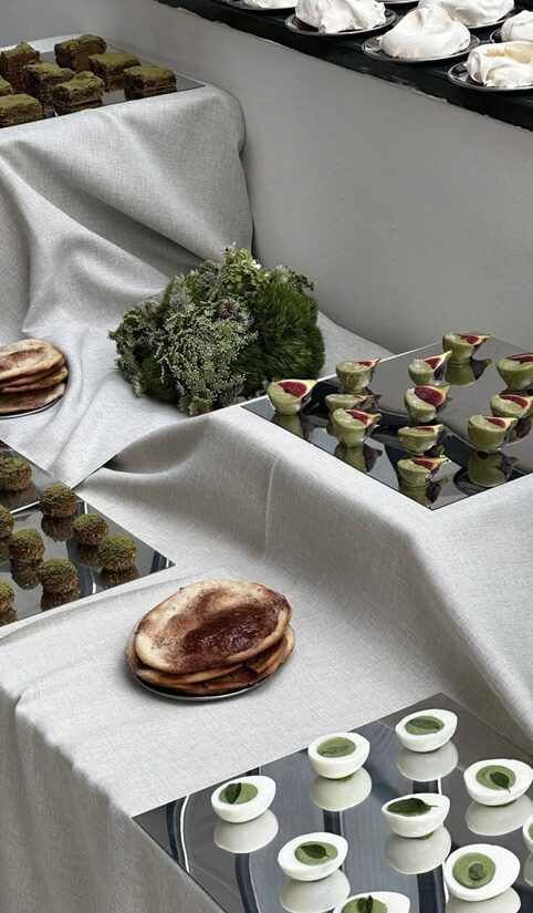 Stikla servējamā virsma 