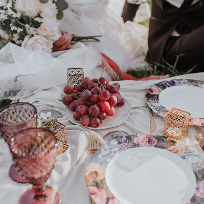 Garden sērijas ziedu šķīvji + Berry glāze / Kristīne Žukure