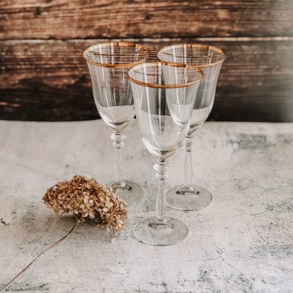 Glāze ar zelta Maliņu Versaille